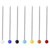 Sewing Pins 38Mm Glass Ball Head Push Quilting Pins For Jewelry Diy Sewing Tool