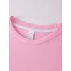 European Size Childrens Round-neck Short-sleeved T-shirt with Unique English Patterns C'EST MARSEILLE BEBE Kids