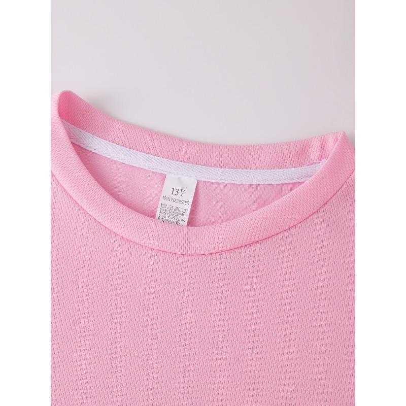 European Size Childrens Round-neck Short-sleeved T-shirt with Unique English Patterns C'EST MARSEILLE BEBE Kids