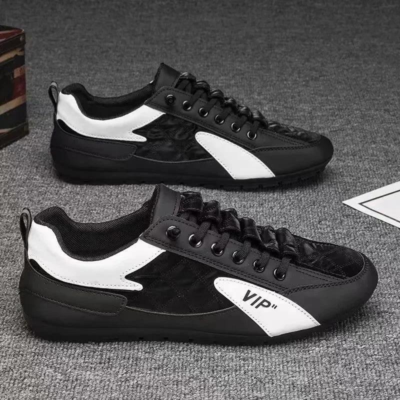 Men's Shoes 2025 Autumn New Running Shoes Soft Soled Non Slip Travel Board Shoes Breathable Versatile Casual Sports Shoes