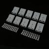 KindnessJP 10PCS 50A 600V Anderson Forklift UL94 V-0 Fire Protection Rated 12/10/8/7 AWG Quick