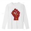 Liberation Theology Raised Fist Radical Christianity Christian Protest Social Justice Leftism Socialism T Shirt vintage Washed