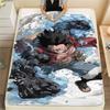 Coperta in Flanella con Stampa Personaggio One Piece, Alta qualità Confortevole per Tutte le Stagioni, Arredamento per la Casa, Calore e Comfort, Perfetta per Regali di Natale