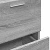Bathroom Vanity Cabinet Gray Sonoma 40 x 37 x 59 cm Particleboard