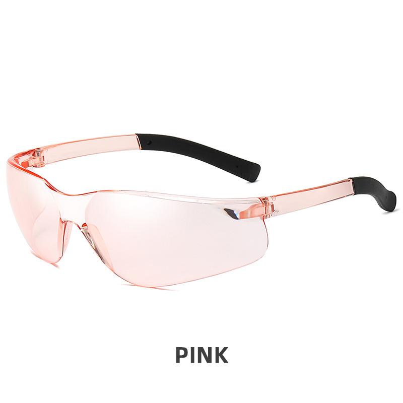 Fashion Sports Sunglasses Men's One-piece Sunglasses Shade Glasses