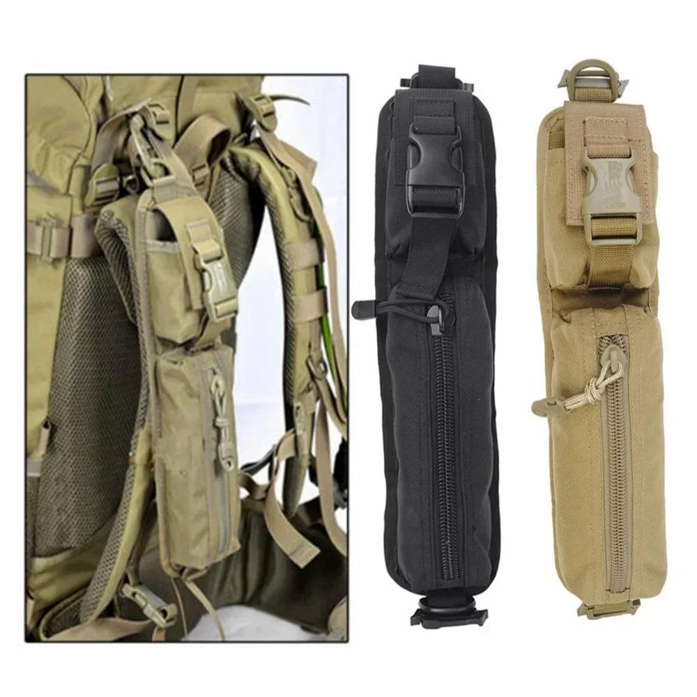 1PC Outdoor Shoulder Strap Hanging Bag Backpack Accessories Bag EDC Tool Combination Storage Extension Cycling