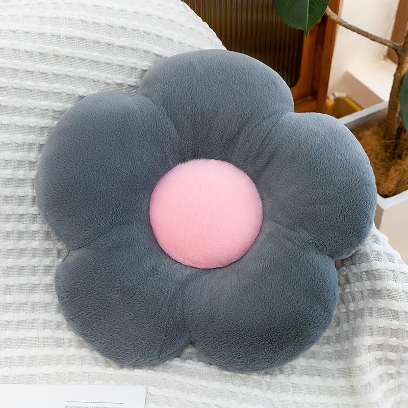 Plush Flower Cushion Toy With Pp Cotton For Home Decor And Comfort