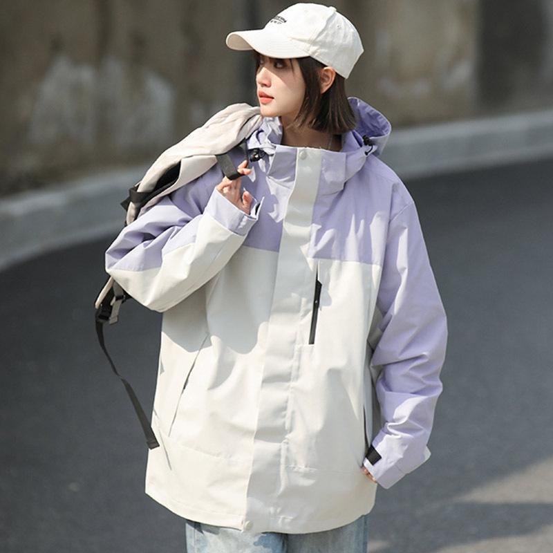 2024 Unisex Outdoor Windproof & Waterproof Jacket with Detachable Liner for Travel, Hiking, & Mountaineering