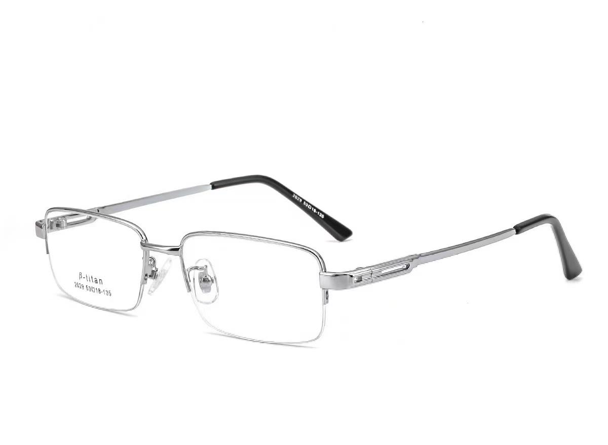 

Comfortable Wear Metal Frame Half Nearsighted Glasses Unisex Prescription Myopia 0 -05 -1 -15 -2 -25 -3-325-350-375-400-425-450 -4 -5 -6 Myopia -3.50