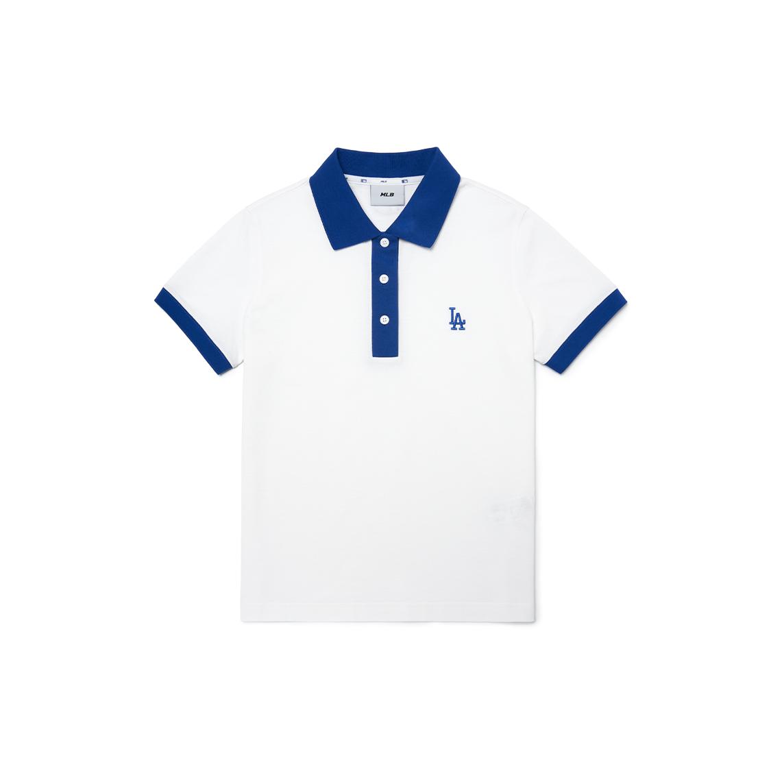 

New MLB Los Angeles Dodgers Polo Shirts Women s White 3FPQ03023-07BLD M