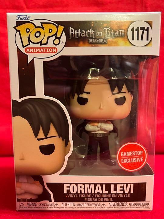

[Б/У] Атака Титанов Капитан Леви Формальное издание POP! Доступно Funko Pop