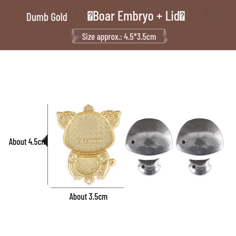 Song Brocade DIY Jewelry & Accessories Set: Necklace, Car Pendant, Earrings, Brooch, Hair Clip, Rope, Handmade Gift Materials.