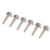 Six Piece Steel Acoustic Guitar Bridge Pins Musical Instrument Accessories Skull Design for Classic Guitar Repair