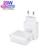 High Quality GS CE UL Certified 20W Charger Cube USB-C Power Adapter USB Type C PD Fast Wall Charger for Apple IPhone 16 17 Pro
