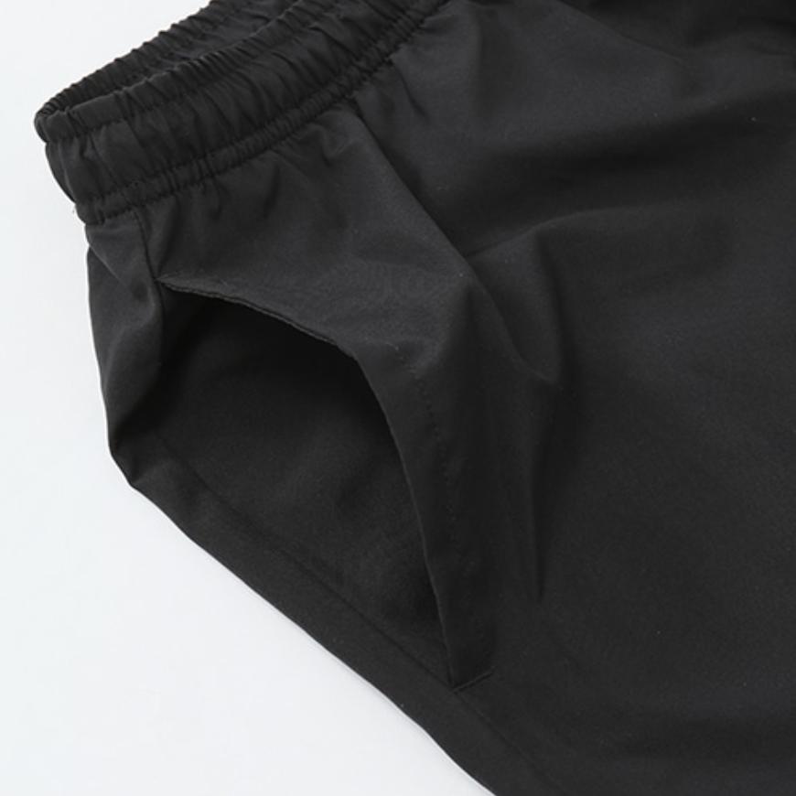 Puma Solid Color Elastic Waist Knitted Sports Pants Men bottoms Black 657645-03