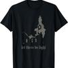 Okkult Teufel Satan Brennende Kirche Tod Antichrist Baphomet T-Shirt