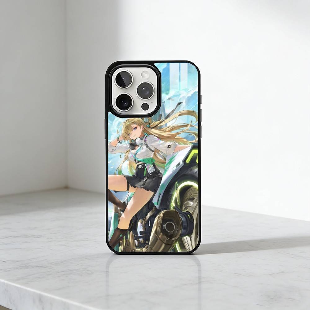 Lynae WuWa Phone Case For iPhone17,16,15,14,13 Plus,Pro Max Magnetic For Magsafe Wireless Charging