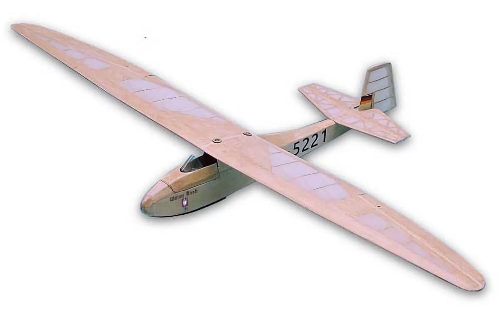 OK Mokei PILOT Grunau Baby Balsa Kit Kluzák Žebříkové letadlo 12178 (0,93 m)