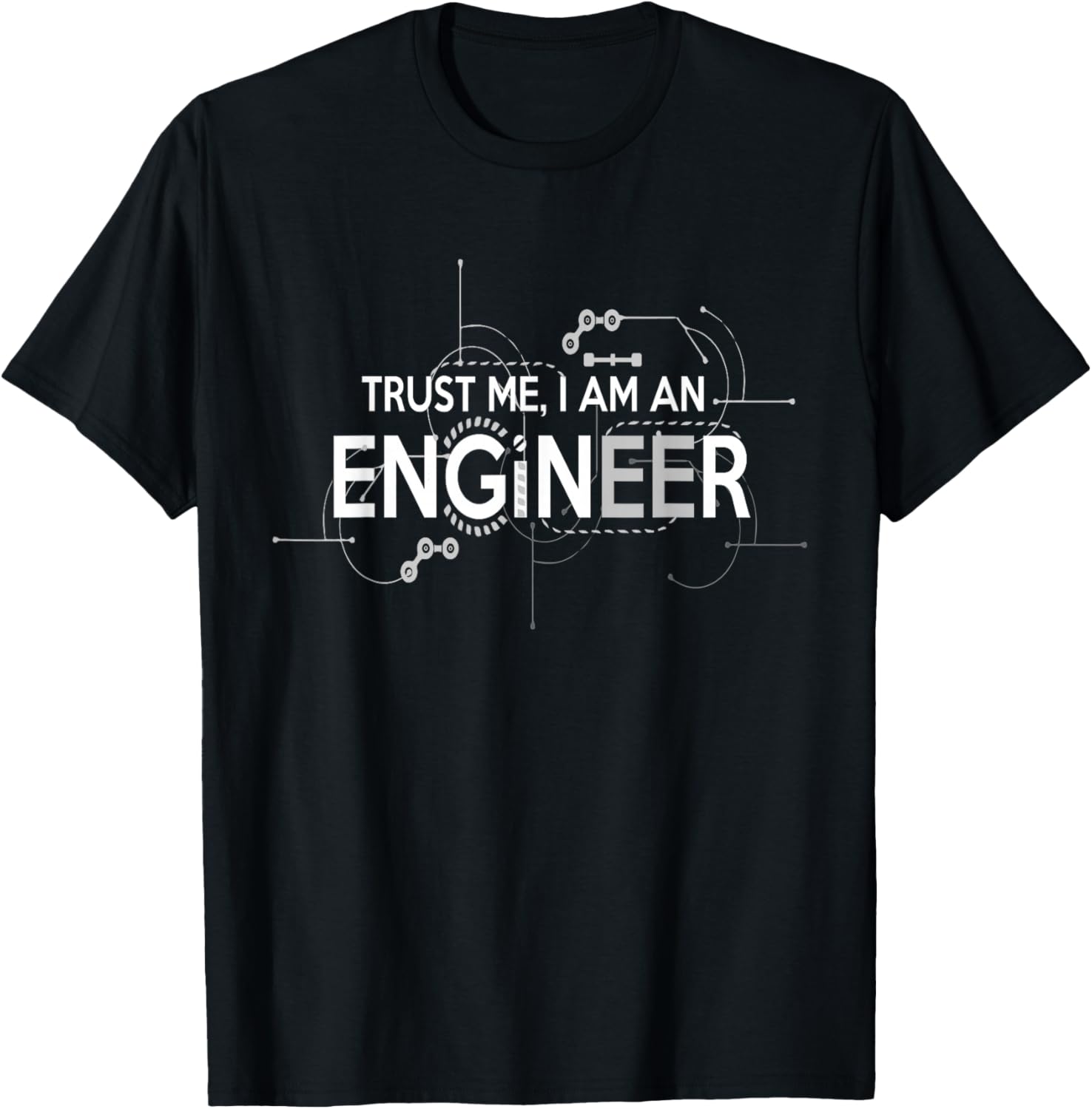 Trust Me I m an Engineer T-shirt T-Shirt S разноцветный