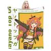Uma Musume Pretty Derby Blanket High Quality Warm Throw Blanket for Winter Kids Couch Chair Sofa Bed Graphic Bedspread