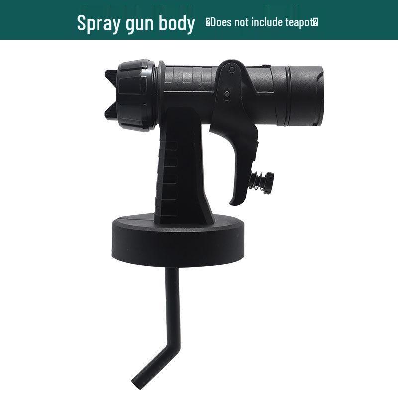 Accesorii Pistol de Vopsit Electric Fujiwara: Oale din aluminiu și plastic, Corp pistol, Duza, Miez ventil, Baterie litiu, Inel de etanșare, Corn de oaie, etc.