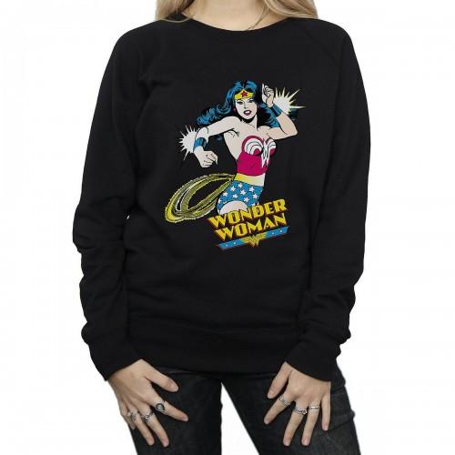 Wonder Woman Womens/Ladies Lasso Cotton Sweatshirt