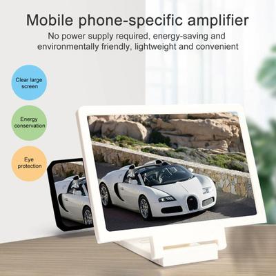 Phone Screen Foldable Screen Display Amplifier Eye Magnifier Mobile Phone Holder Protection Phone Screen for Gaming