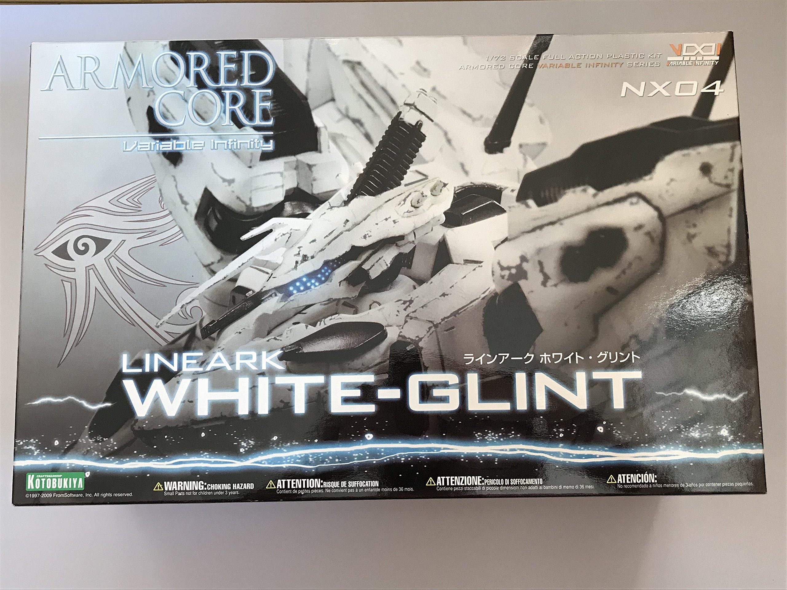 

Kotobukiya ARMORED CORE Variable Infinity Series Line Arc White Glint 172 Scale Plastic Kit