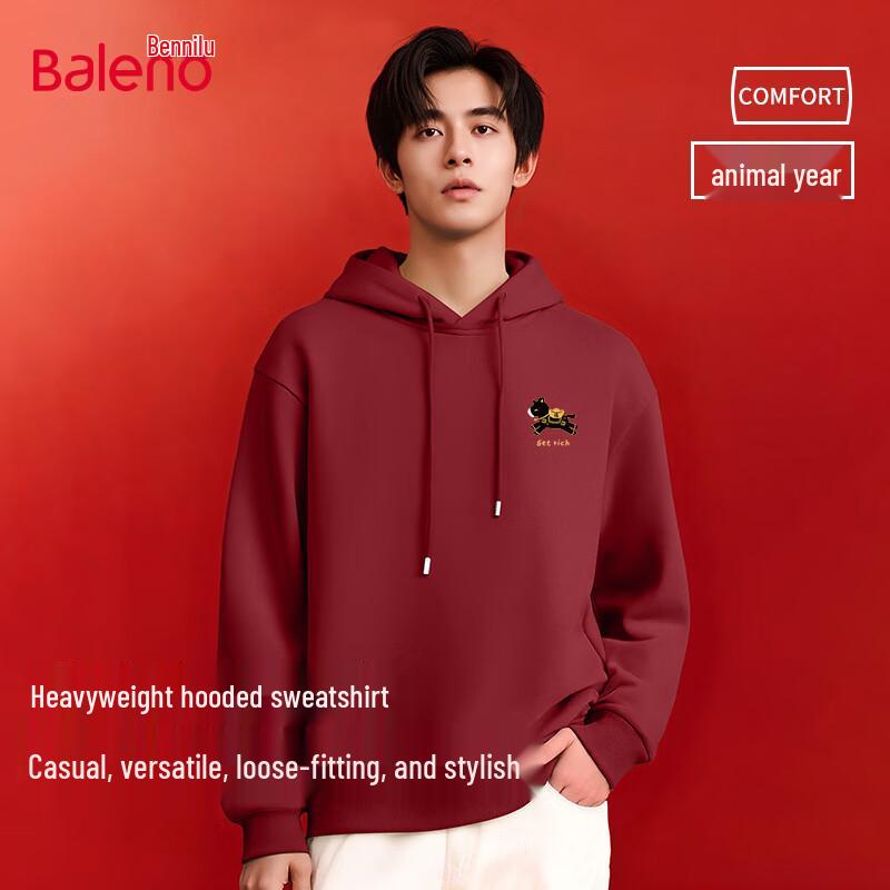 Baleno 2025 Lucky Year Heavyweight Pullover with Pony Graphic