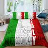 Home Living Luxury 3D Rome Italy Bedding Set Duvet Cover Pillowcase Boys Bedding Set Queen and King EU/US/AU/UK Size