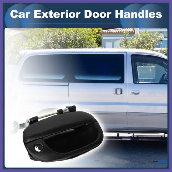 Car Exterior Door Handles Front Right for Hyundai H1 STAREX 1998-2007 Black