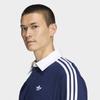 Adidas 3 Stripe Rugby Long Sleeve Polo Ke3574
