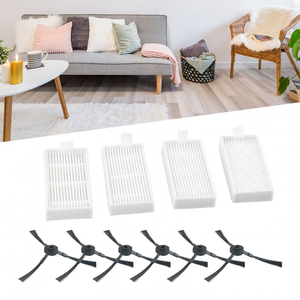 Sada bočních kartáčů a filtrů Náhradní díly pro vysavač MEDION MD 19500/19510/19511/19900