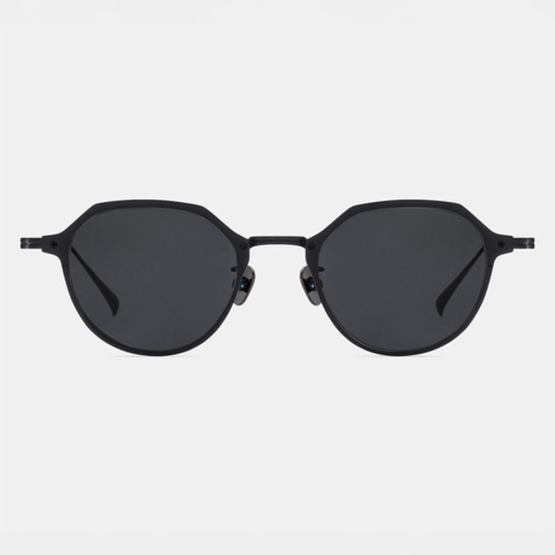 MATTEPUZ MP-09 TITANIUM SUNGLASS BLACK