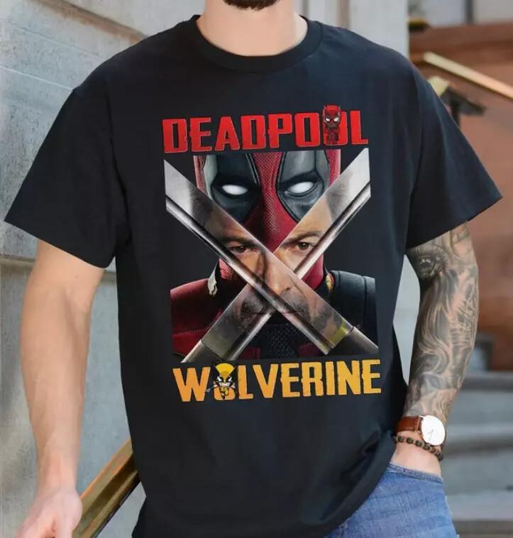 Deadpool And Wolverine Tshirt Deadpool Movie Shirt Unisex T-Shirt XXXL