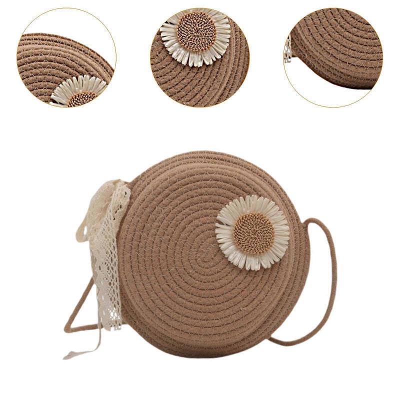 Crossbody Bag for Women Portable Modern Woven Purse for Holiday Summer Party Beige