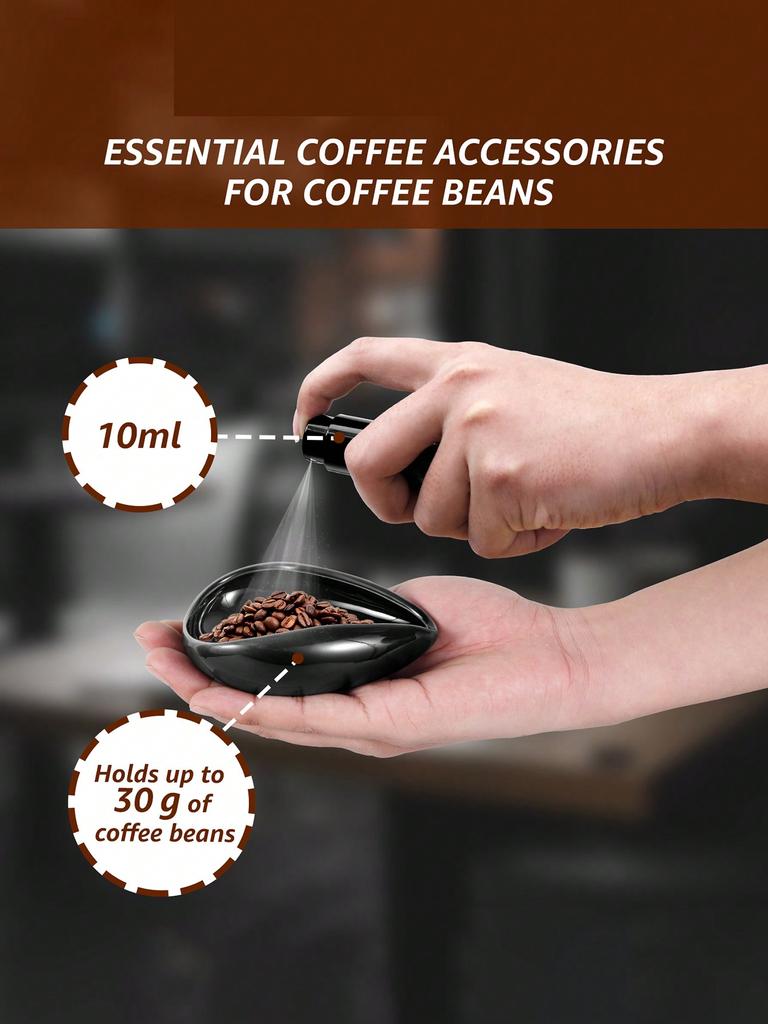1pcs Coffee Beans Dosing Measuring Tray Coffee Tea Leaves  measuring spoon for coffee weighing plate White porcelain tea dispens