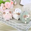 Mini Size Plush Sheep Pendant Cartoon Anime Style Mini Sheep Plush Doll  For Bag Accessory