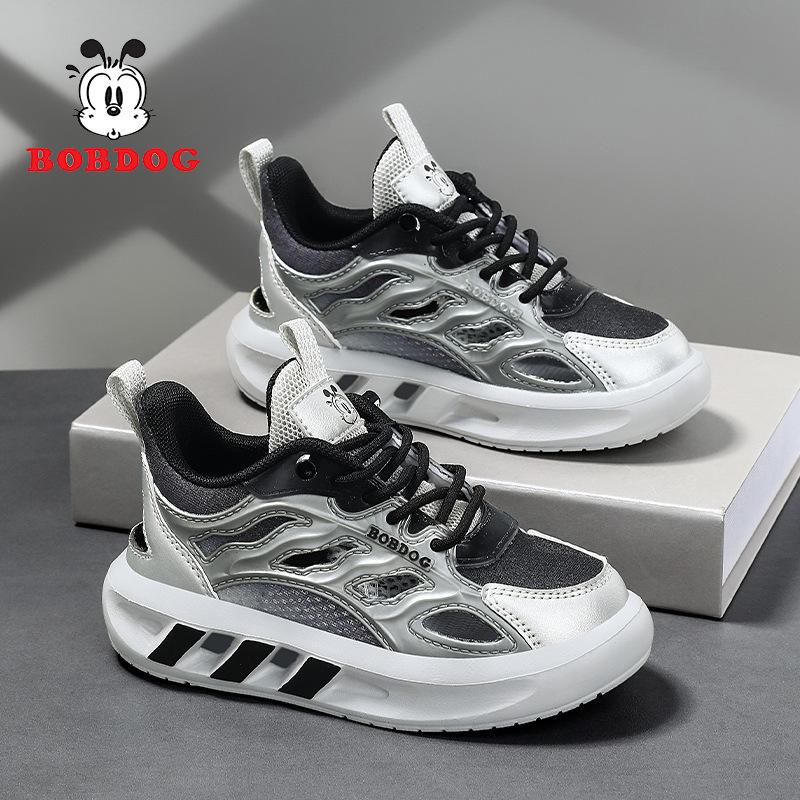 

Babu Bean Classmate Children s Summer Net Shoes Medium and Older Children s Hollow Shoes Boys Single Net Sports Shoes Entity 28