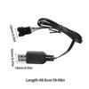 High Speed 7.4V Lithium Battery Charger USB Charging Cable for Remote Control Cars with SM 4P Reverse Plug Protection