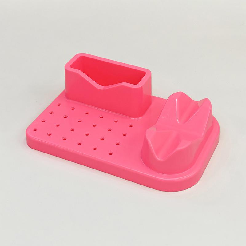 Nagelfräsmaschine Bits Halter Display Für Nagel Training Nagelkunst Zubehör DIY Maniküre Werkzeuge 24 Löcher Schleifer Aufbewahrungsständer