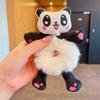 Hair Tie Soft Plush Material Cartoon Frog Panda Animal Shapes Elastic Hair Rope Women Hair Accessories