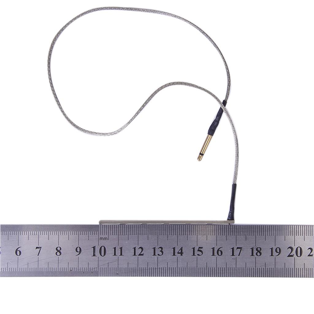 6-saitiger Steg für Akustikgitarre, Piezo-Tonabnehmerstifte, Sattelmuttern-Set