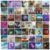 50 Summer Fresh INS Landscape Pictures Graffiti Creative Stickers DIY Suitcase Car Decoration Stickers