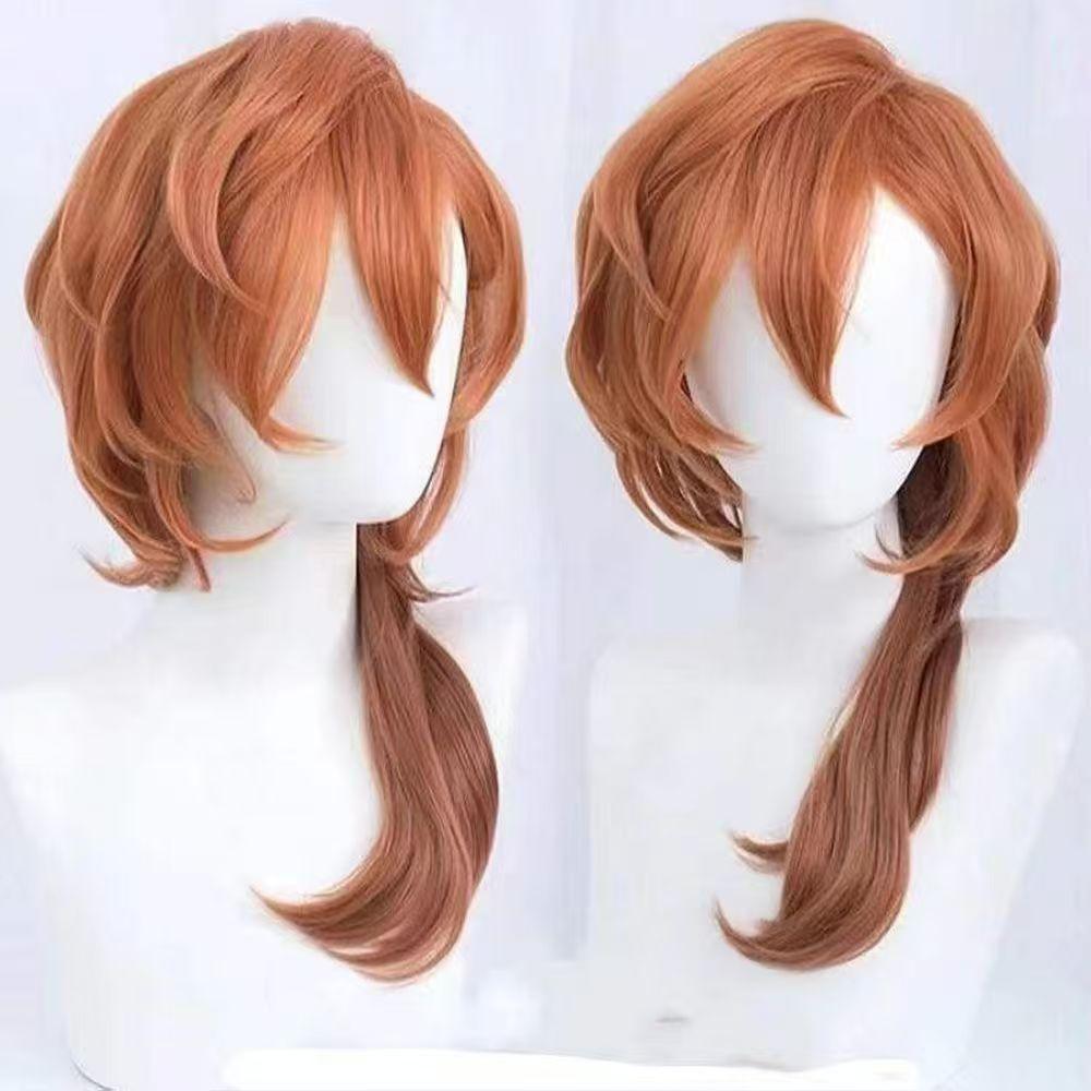 Nakahara Chuuya Cosplay Kostuum Inclusief Hoed Uniform Trenchcoat Broek Grote Maten Outfits Halloweenfeest voor Comic Con