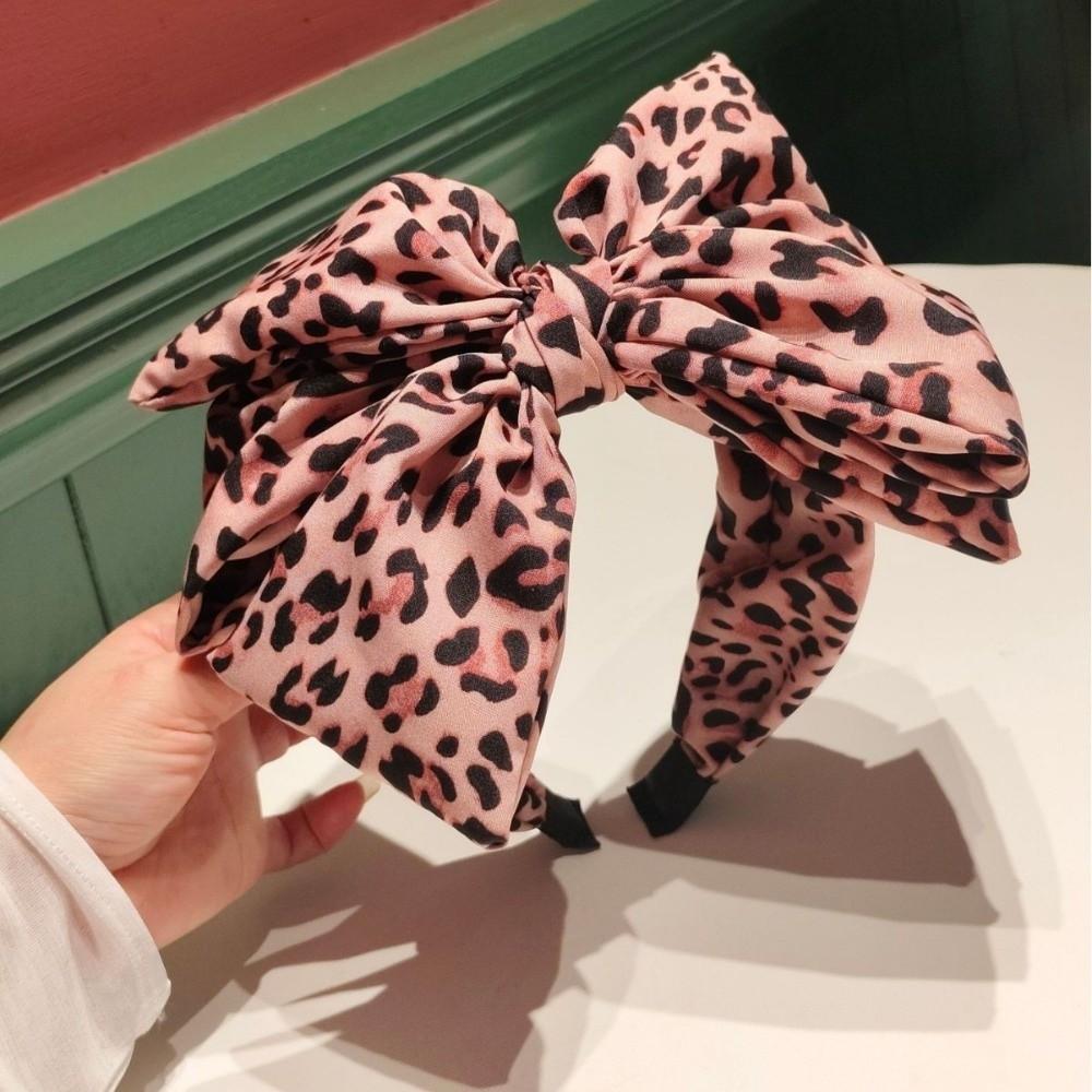 Heawear Bow Headband Multi Layer Large Bow Hairbands Vintage Bow Hair Clips Women