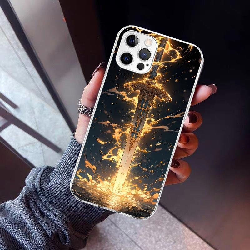 Fate Zero Stay Night Archer Phone Case For iPhone 17 Air 11 13 Mini 14 15 Plus 16 12 Pro Max 16E SE 7 8 Pattern Soft TPU Back Co