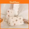 Multiple Bear Pattern Cosmetic Bag With Cotton Material For Daily Use And Travel Accessories