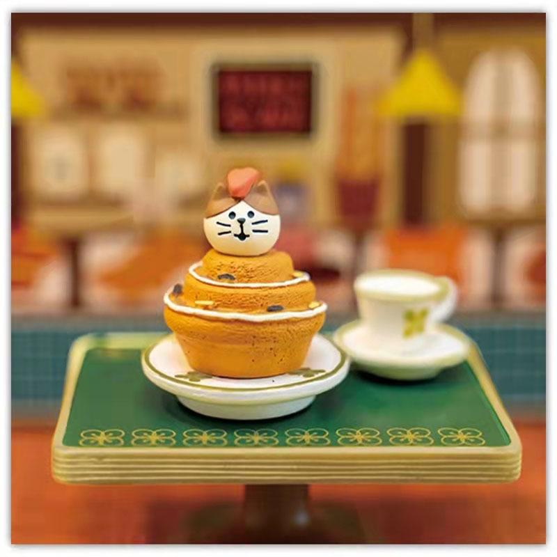 ZAKKA Japanese Miniature Resin Ornaments: Miscellaneous Food, Toy Bread, Coffee Shop Decor, Photo Props, INS Baking Accessories.