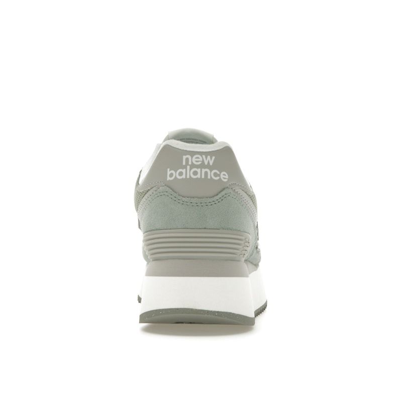 New Balance 574+ Juniper Women Sneakers Green Raincloud White WL574ZSG